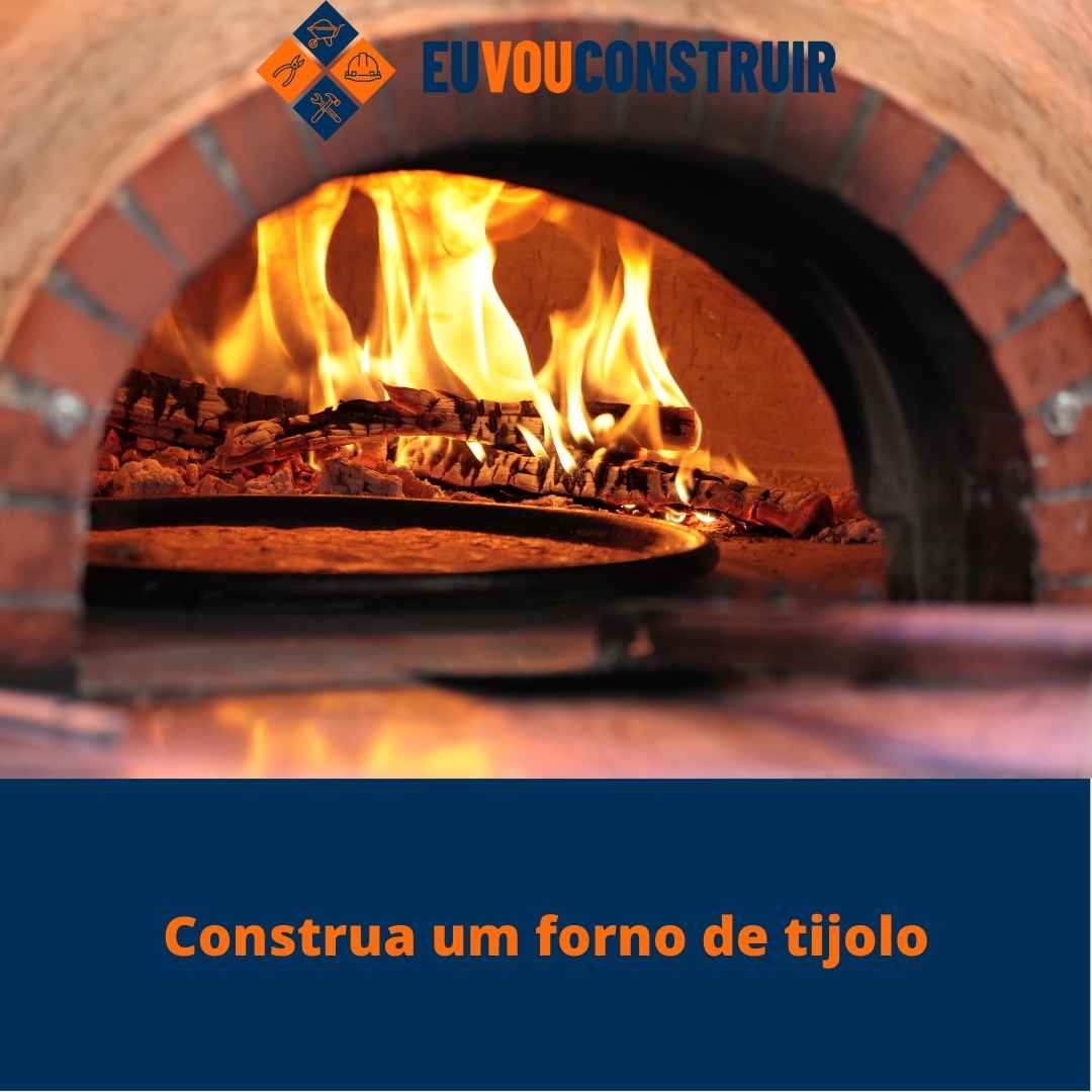 Construa um forno de tijolo