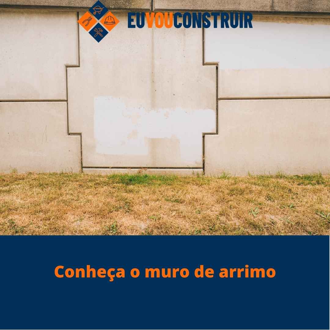 Conheça o muro de arrimo