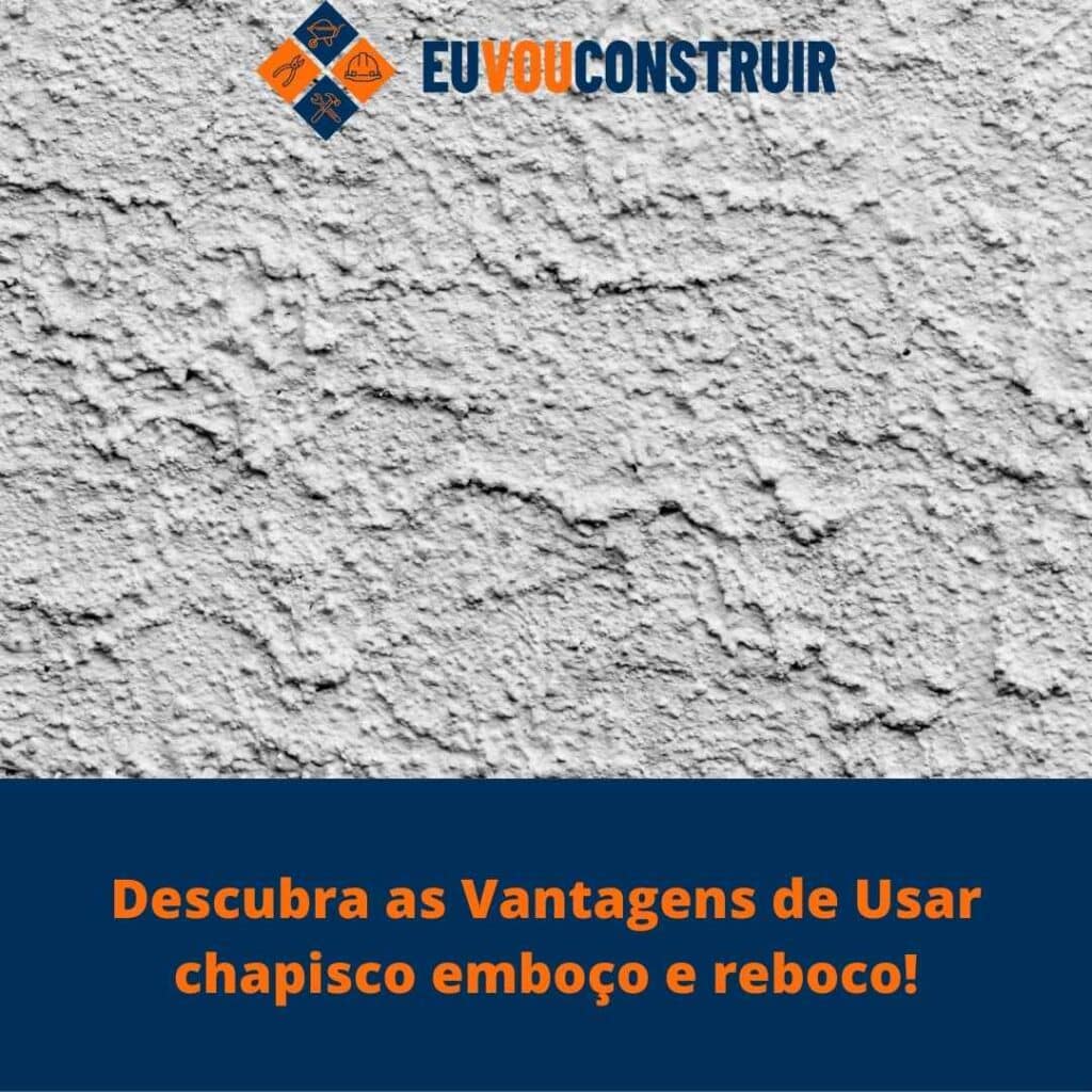 Descubra as Vantagens de Usar chapisco emboço e reboco! 2 Descubra as Vantagens de Usar chapisco emboço e reboco!