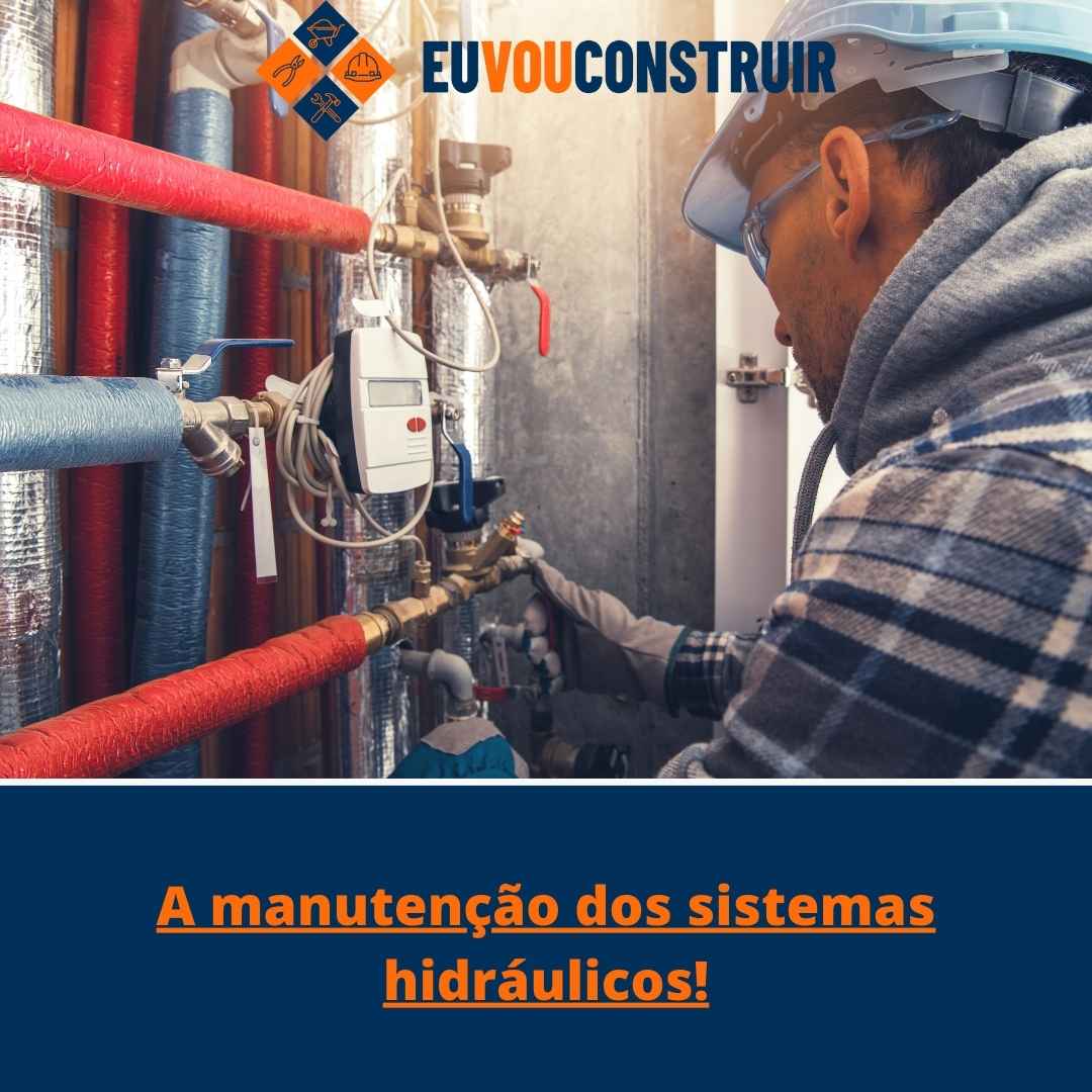 A manutenção dos sistemas hidráulicos!