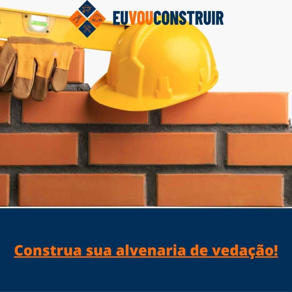 Construa sua alvenaria de vedação!