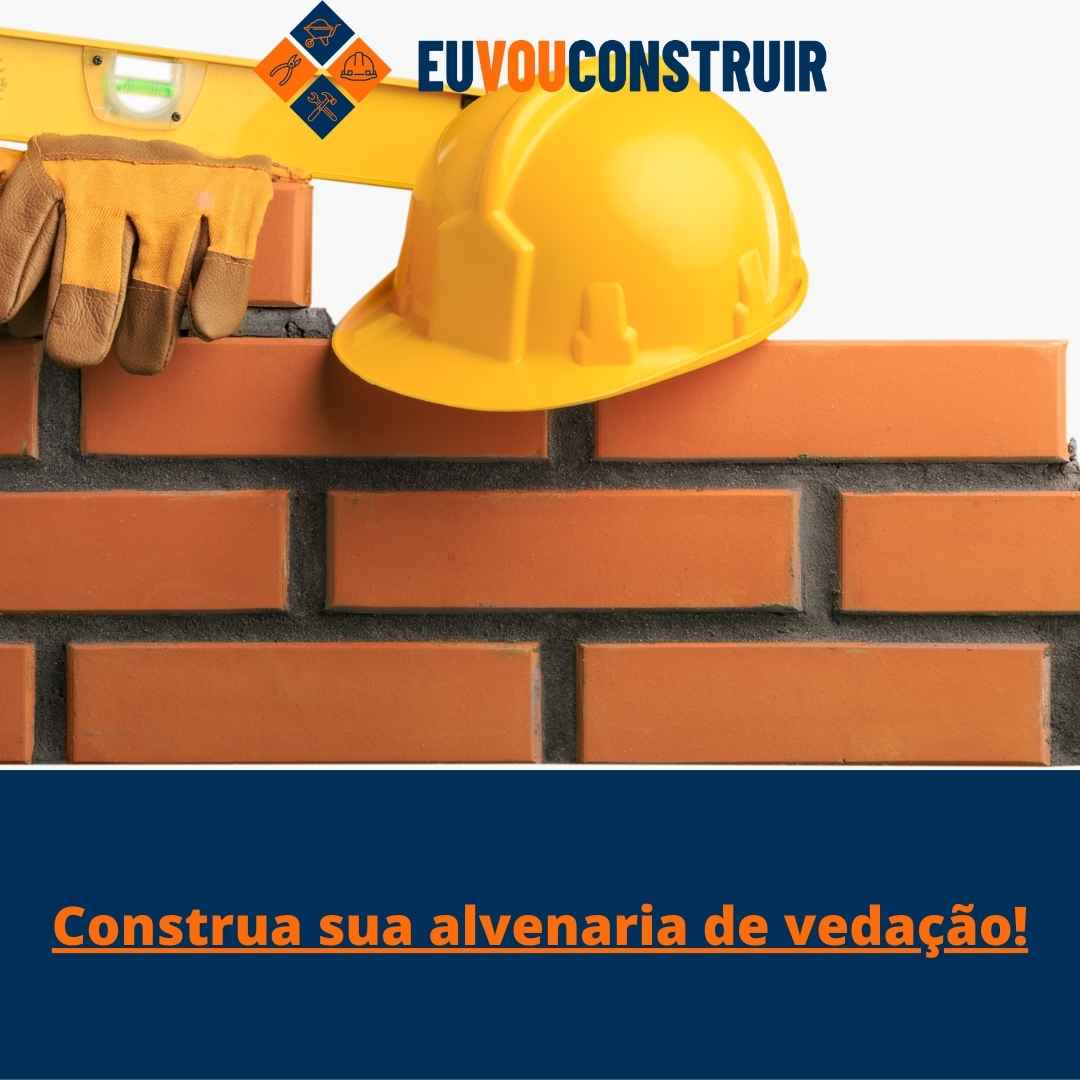Construa sua alvenaria de vedação!