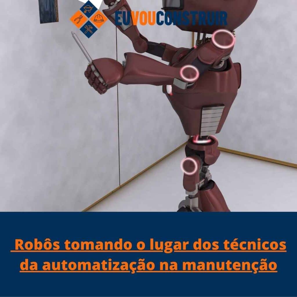  Robôs tomando o lugar dos técnicos da automatização na manutenção