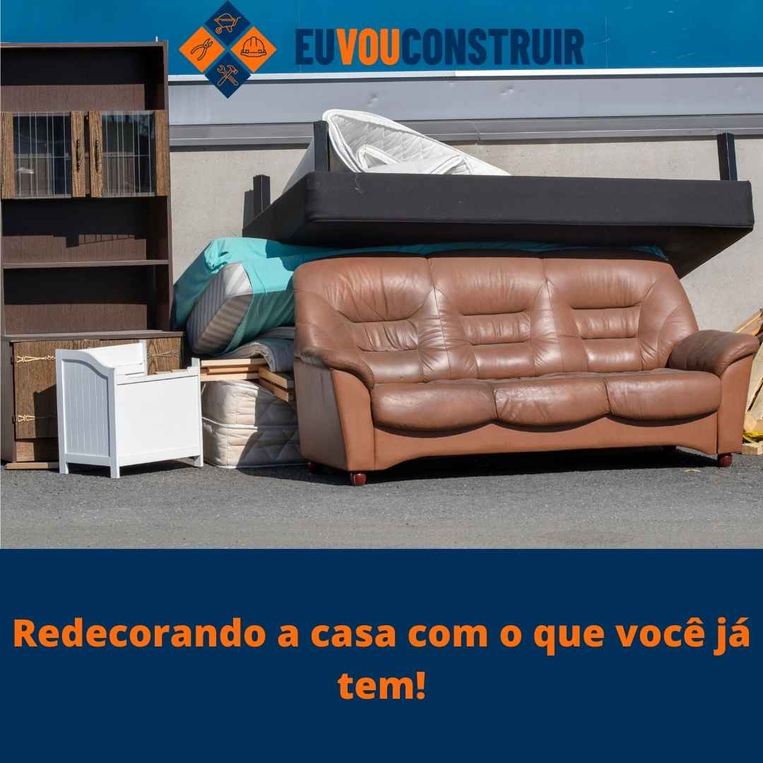 Redecorando a casa com o que você já tem!