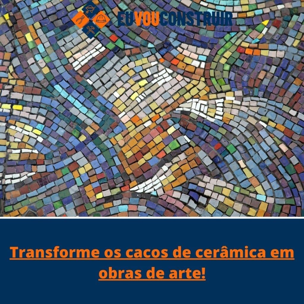 Transforme os cacos de cerâmica em obras de arte!
