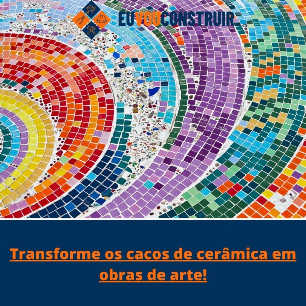 Transforme os cacos de cerâmica em obras de arte!