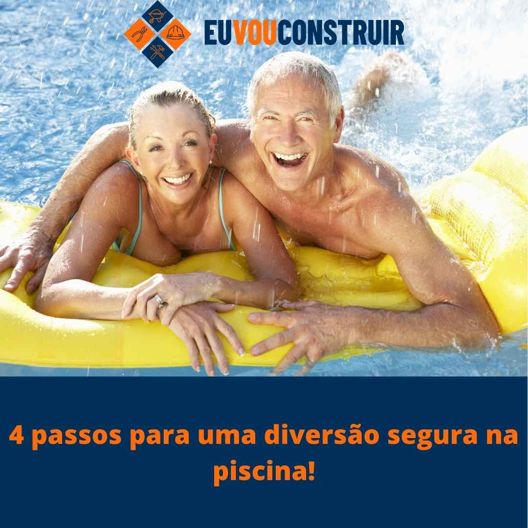 4 passos para uma diversão segura na piscina!