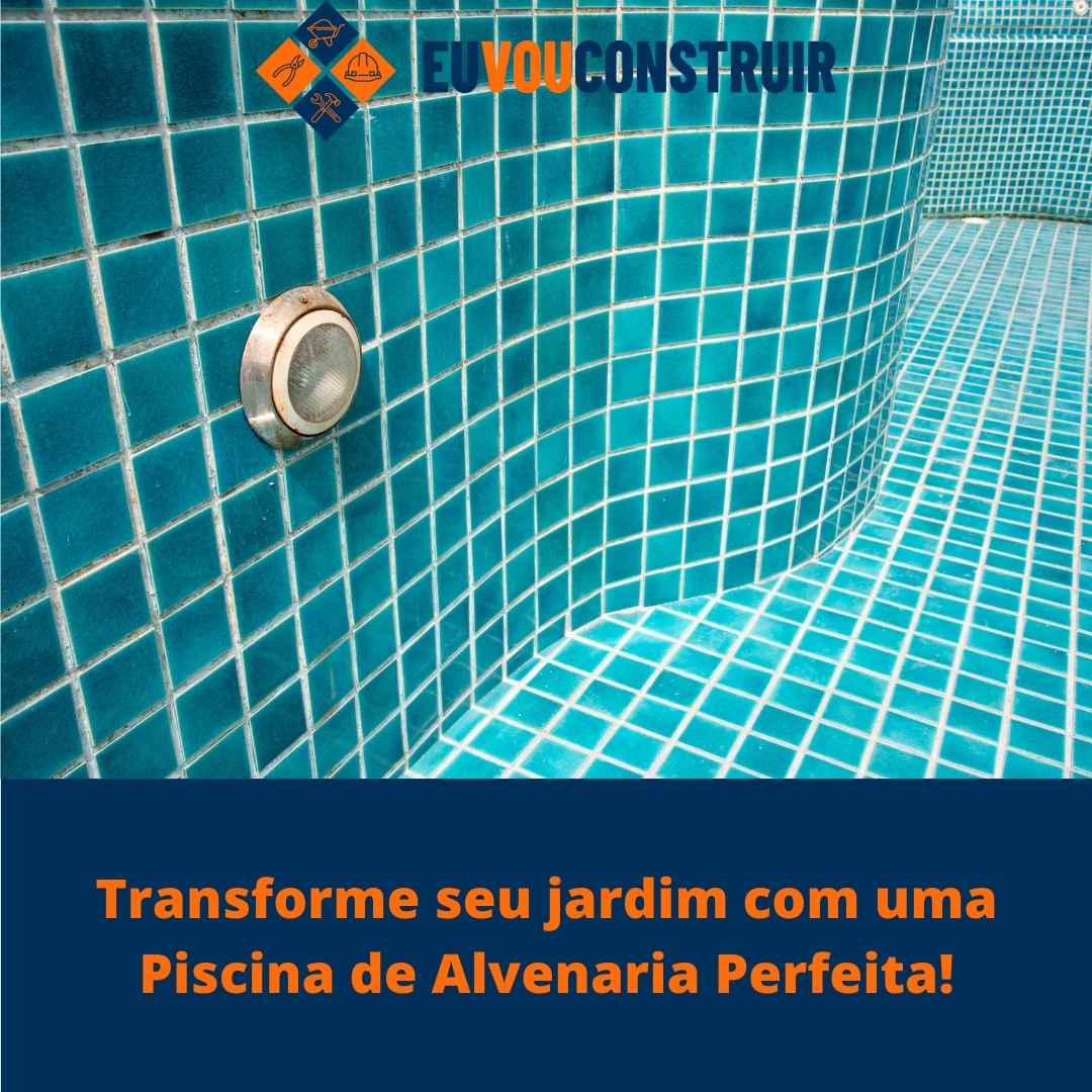 Transforme seu jardim com uma Piscina de Alvenaria Perfeita!