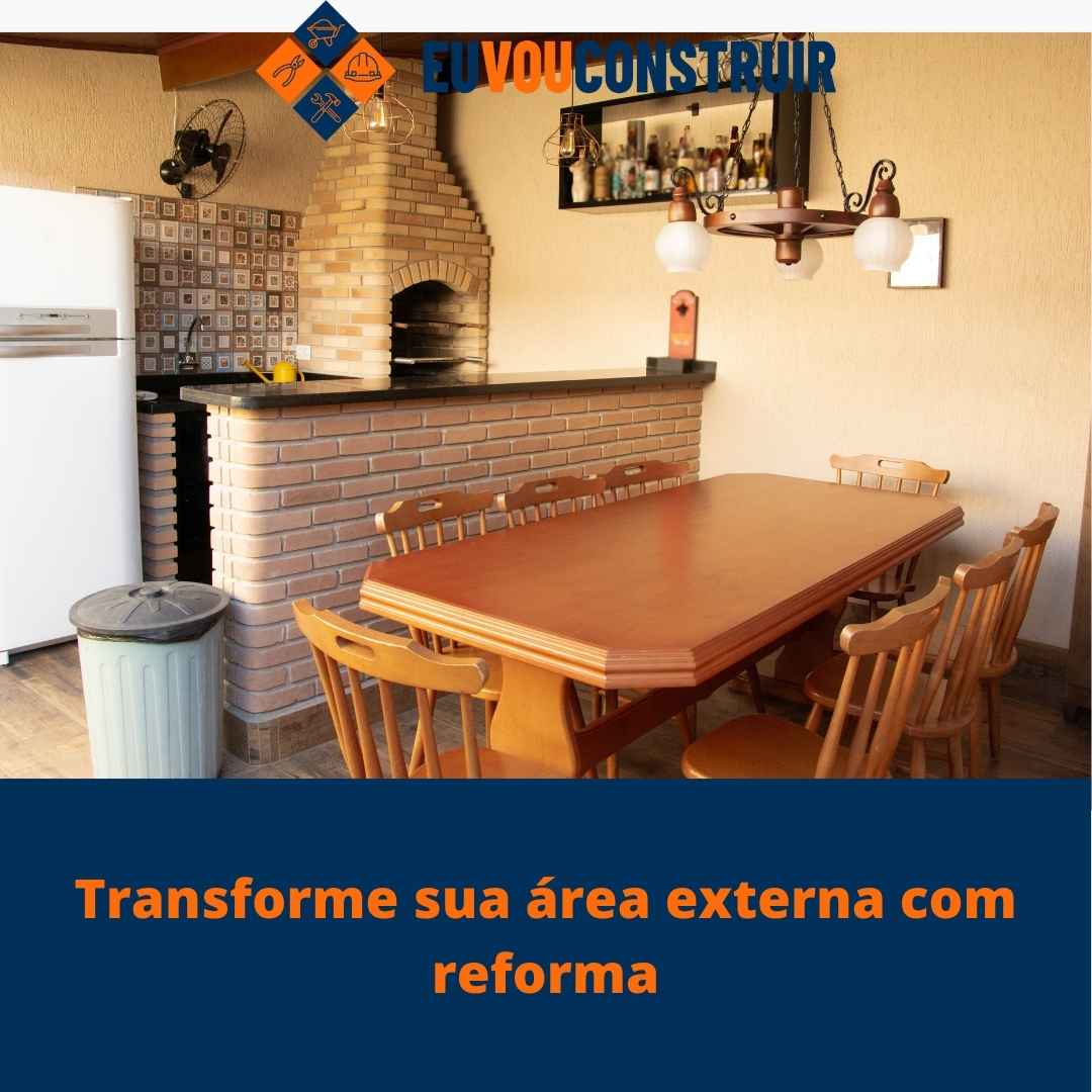Transforme sua área externa com reforma