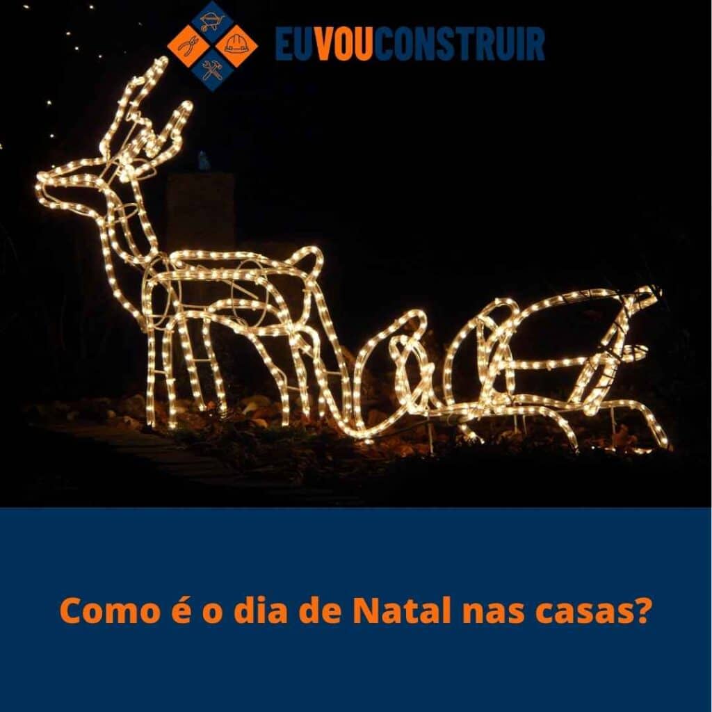 Como é o dia de Natal nas casas?
