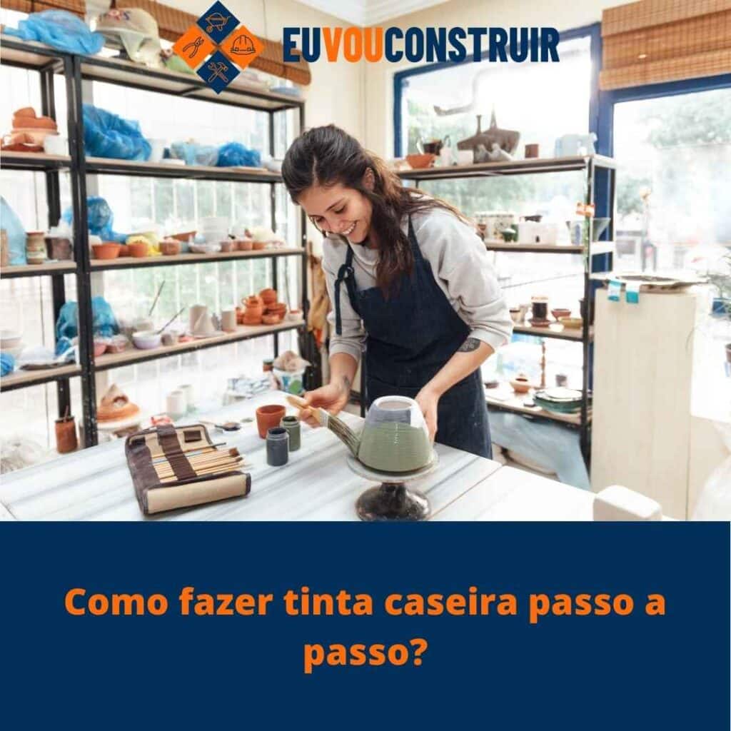 Como fazer tinta caseira passo a passo?