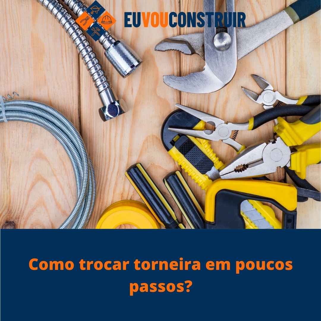 Como trocar torneira em poucos passos?