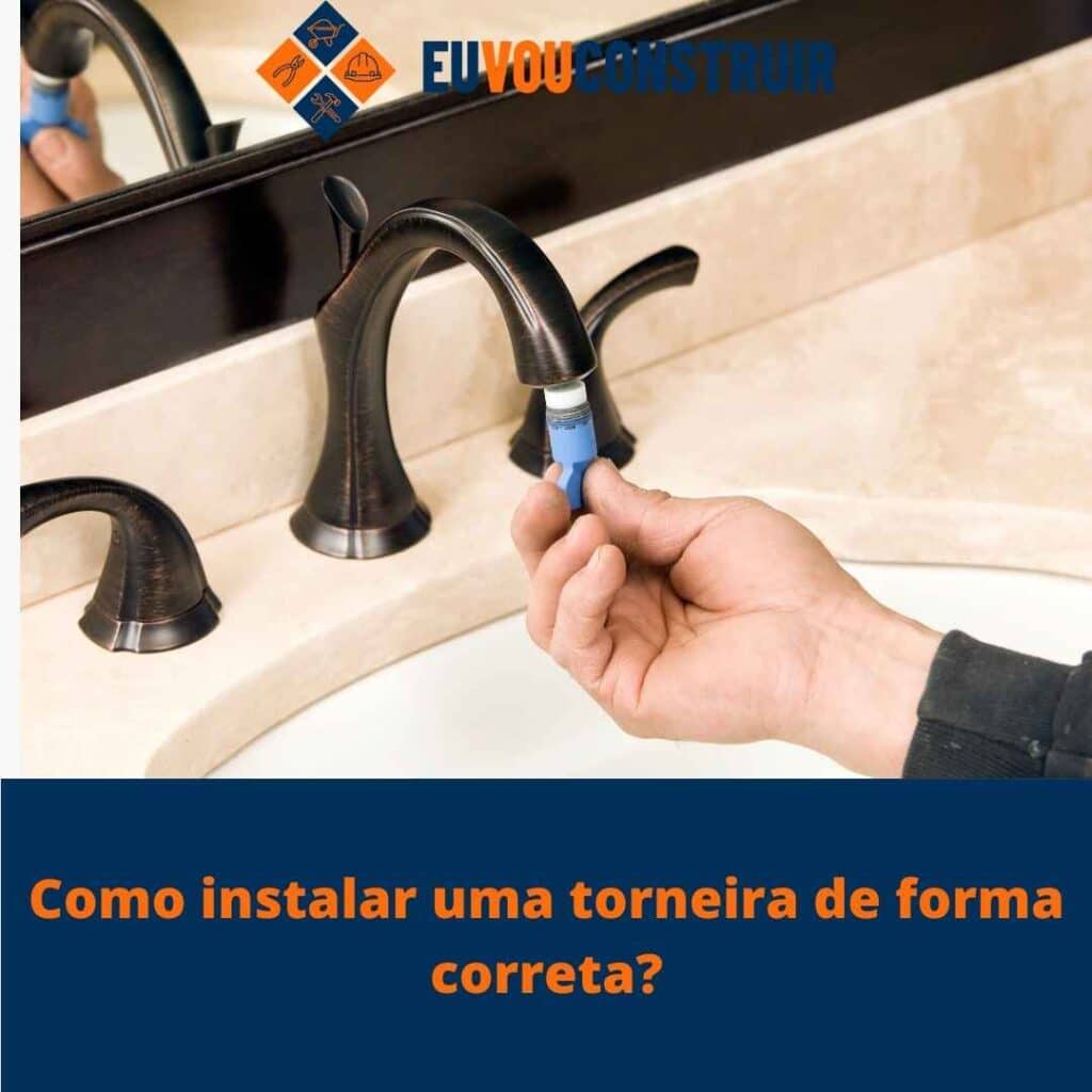 Como instalar uma torneira de forma correta?