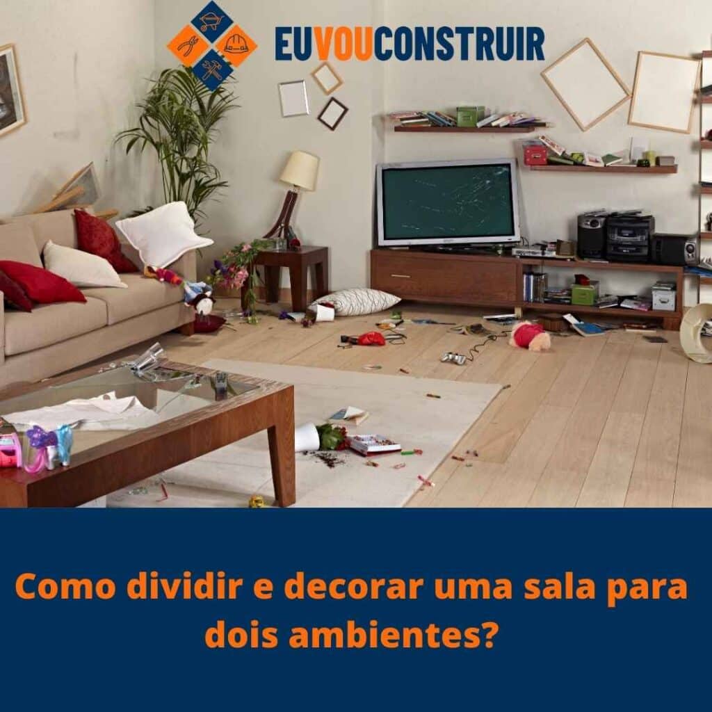 Como dividir e decorar uma sala para dois ambientes?