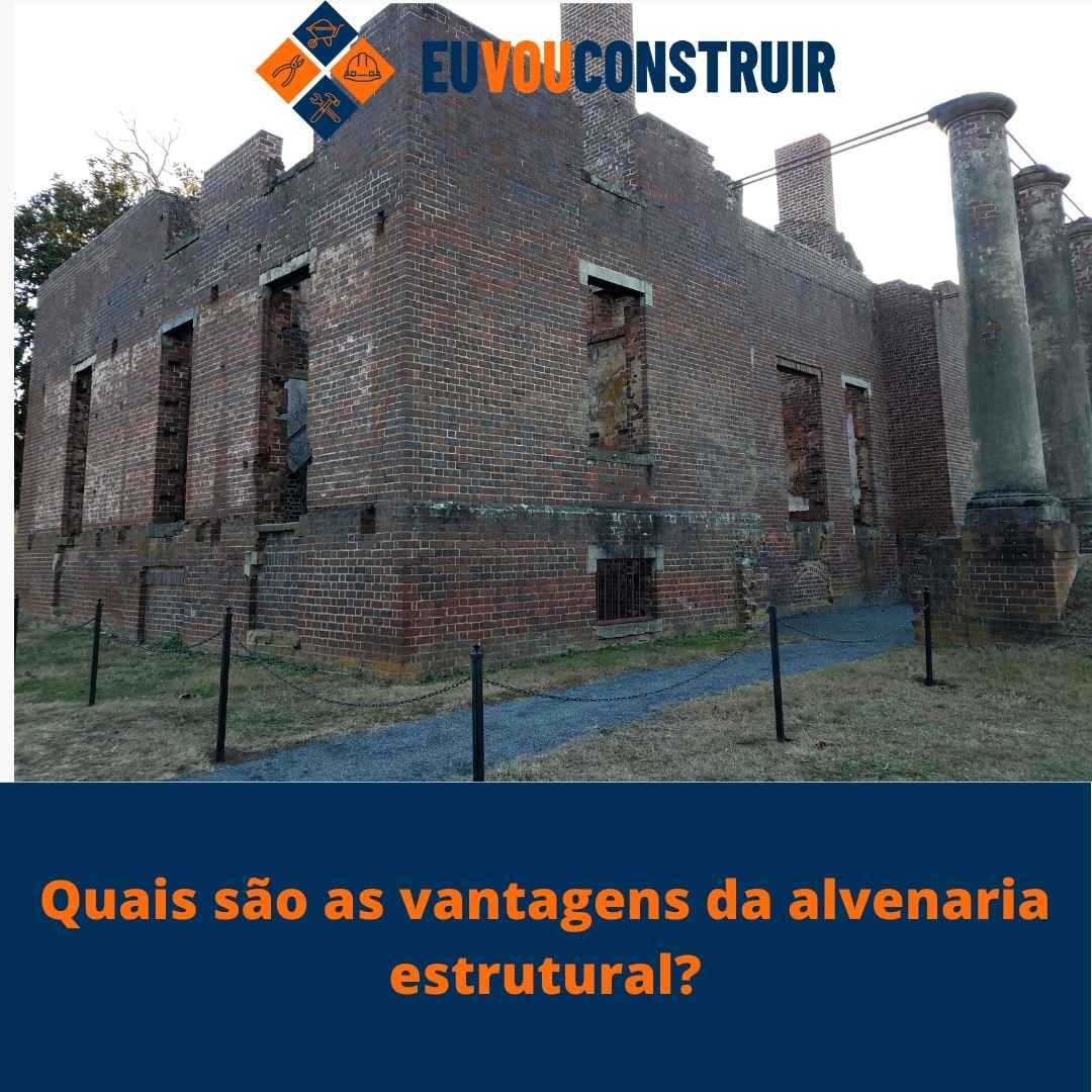 Quais são as vantagens da alvenaria estrutural?