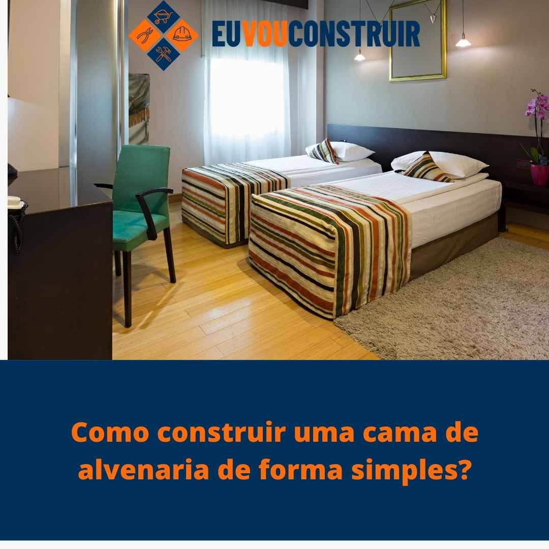 Como construir uma cama de alvenaria de forma simples? 1 Como construir uma cama de alvenaria de forma simples?