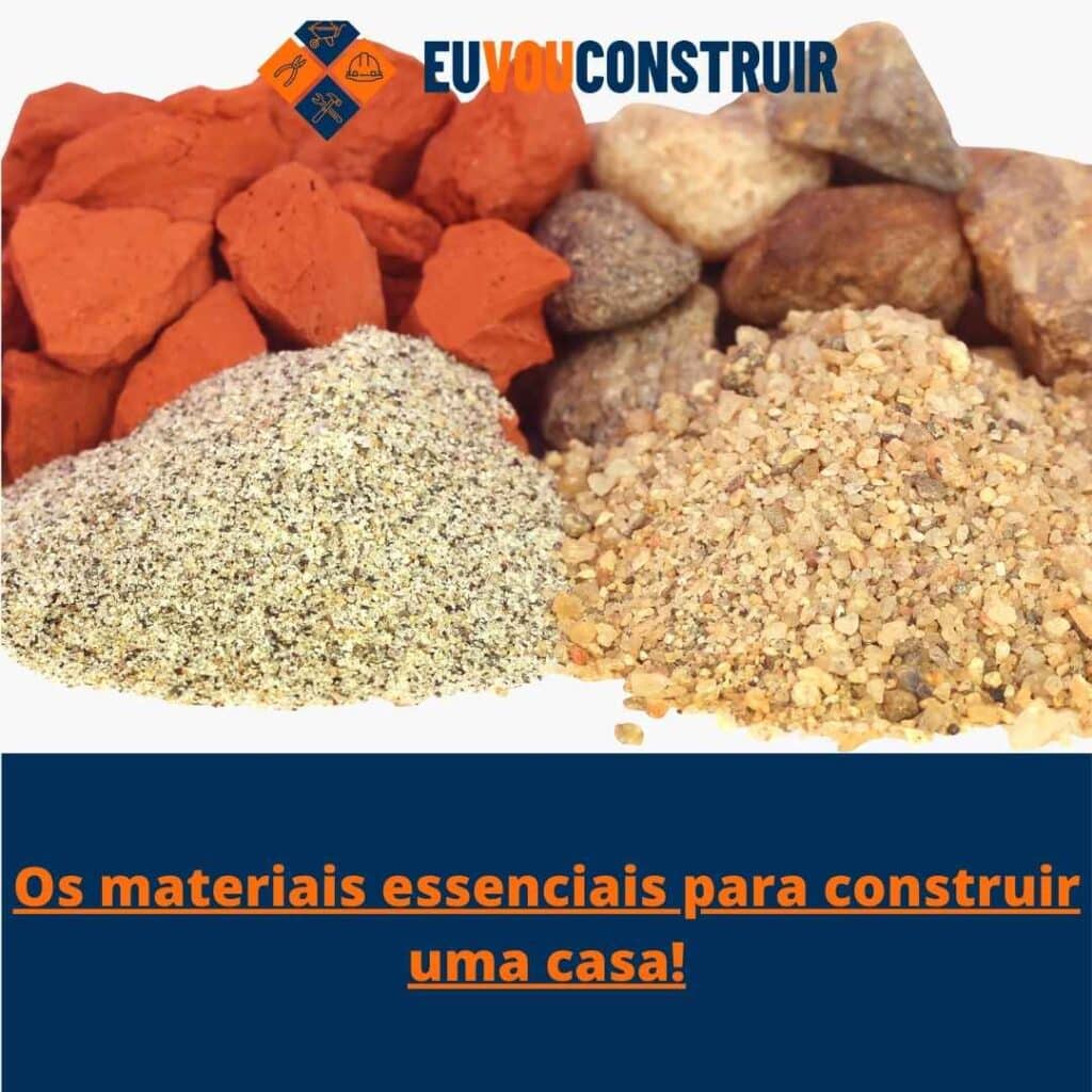Os materiais essenciais para construir uma casa!