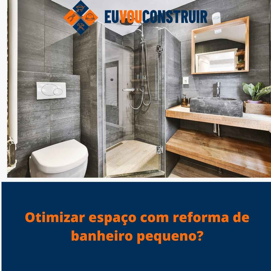 Otimizar espaço com reforma de banheiro pequeno? 1 Otimizar espaço com reforma de banheiro pequeno?