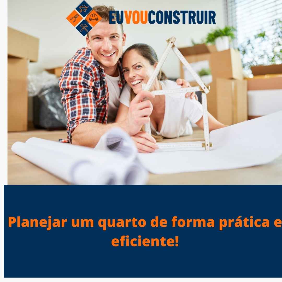 Planejar um quarto de forma prática e eficiente! 1 Planejar um quarto de forma prática e eficiente!