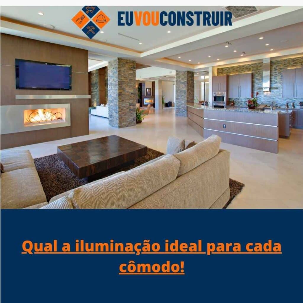 Qual a iluminação ideal para cada cômodo!