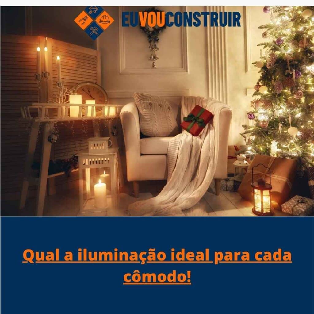 Qual a iluminação ideal para cada cômodo!