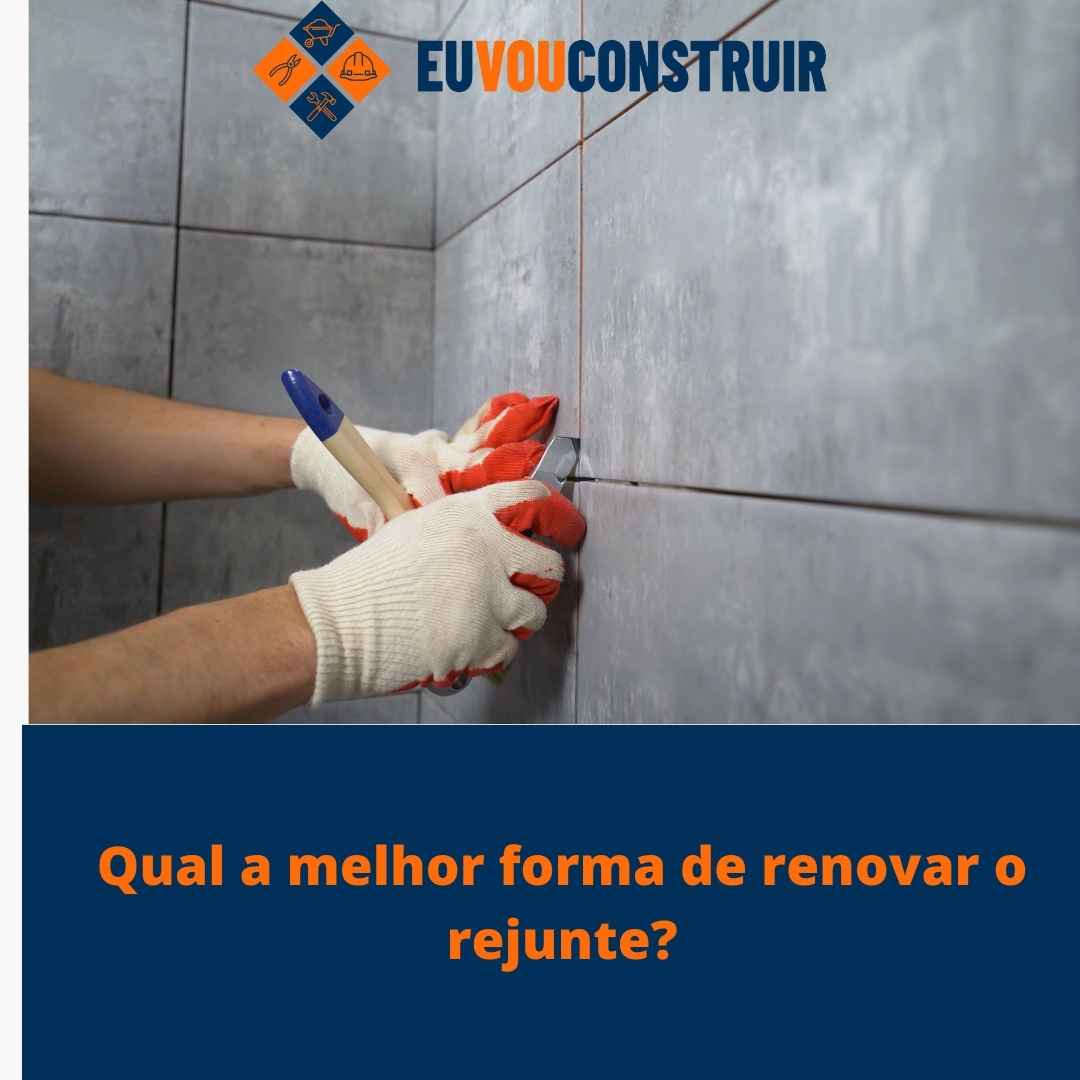 Renovar o rejunte é a solução mais econômica?