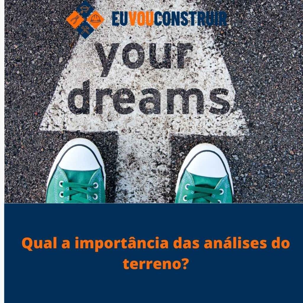 Qual a importância das análises do terreno?