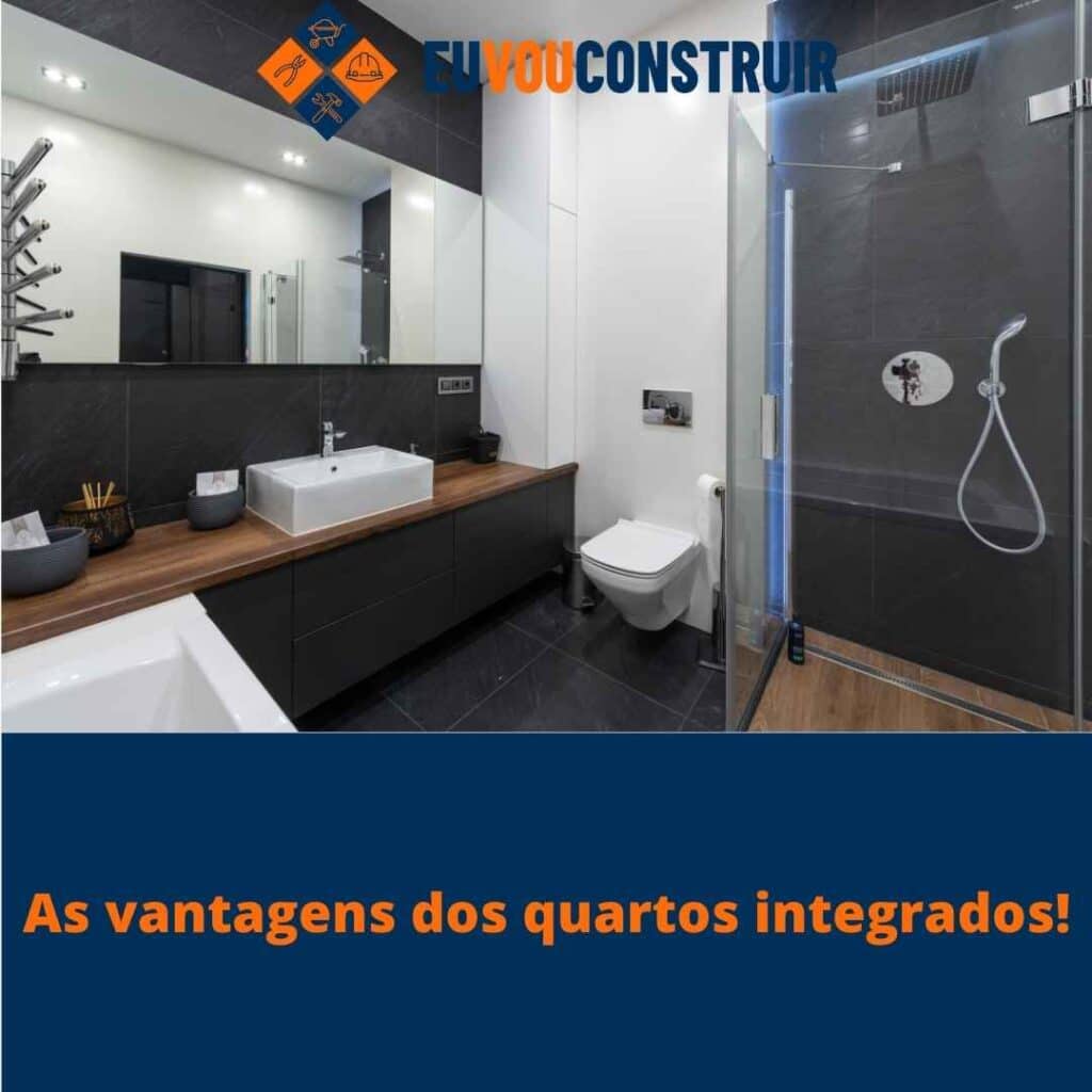 As vantagens dos quartos integrados!