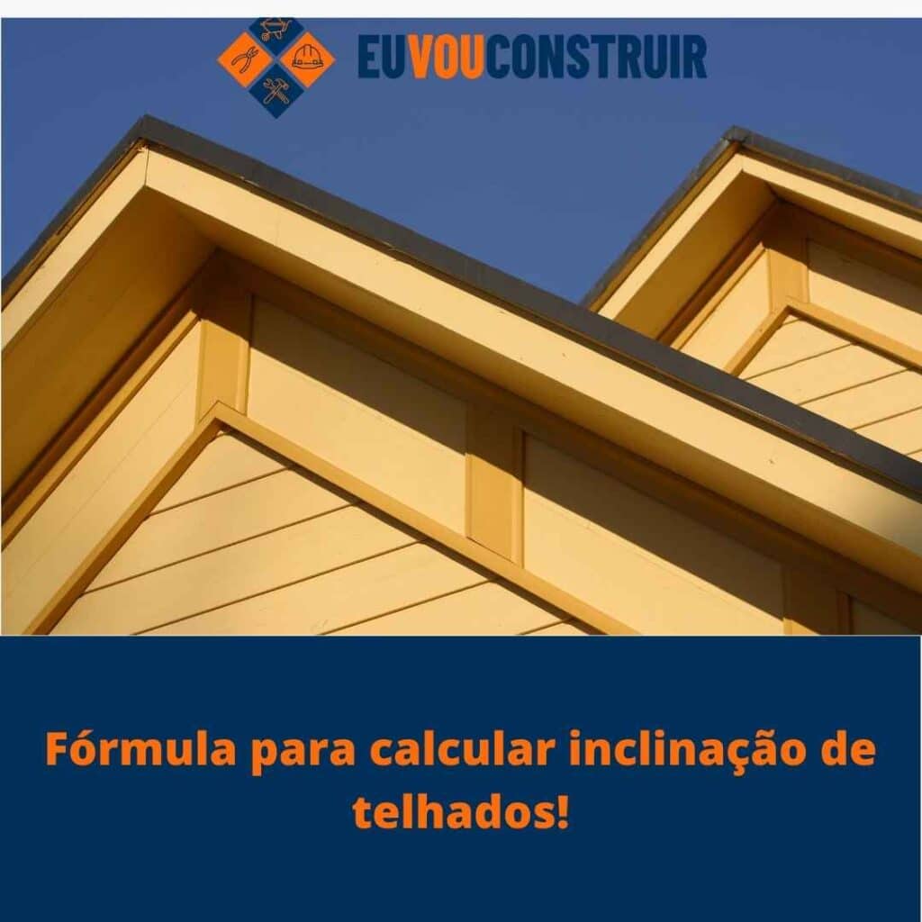 Fórmula para calcular inclinação de telhados!