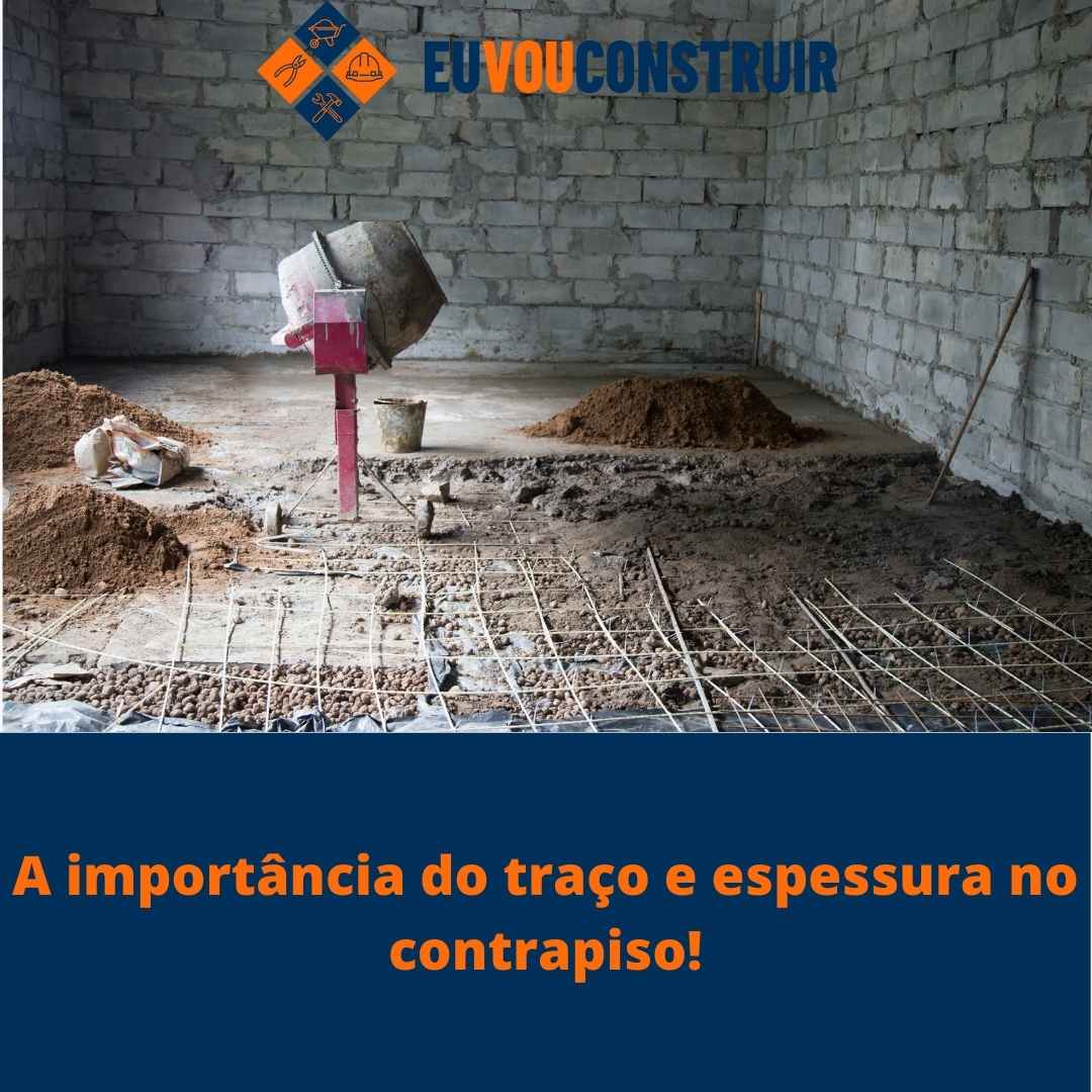 A importância do traço e espessura no contrapiso!