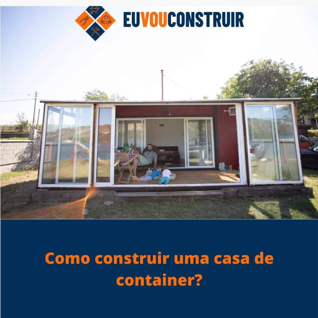 Como construir uma casa de container?