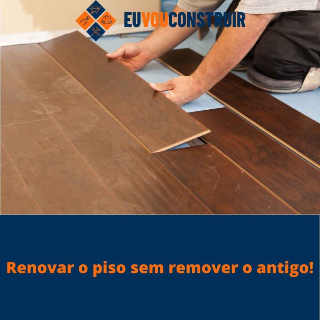 Renovar o piso sem remover o antigo!