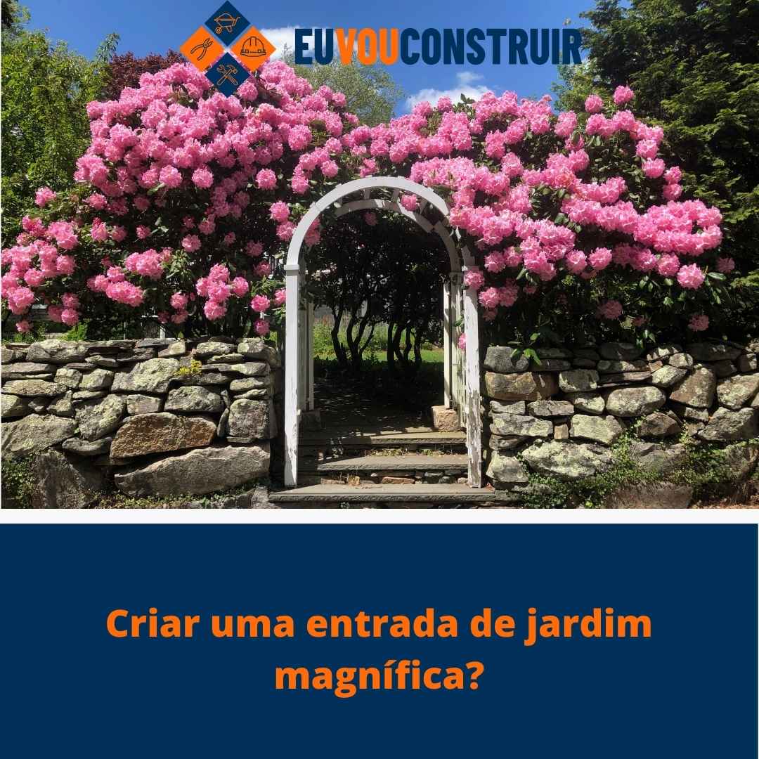 Criar uma entrada de jardim magnífica?