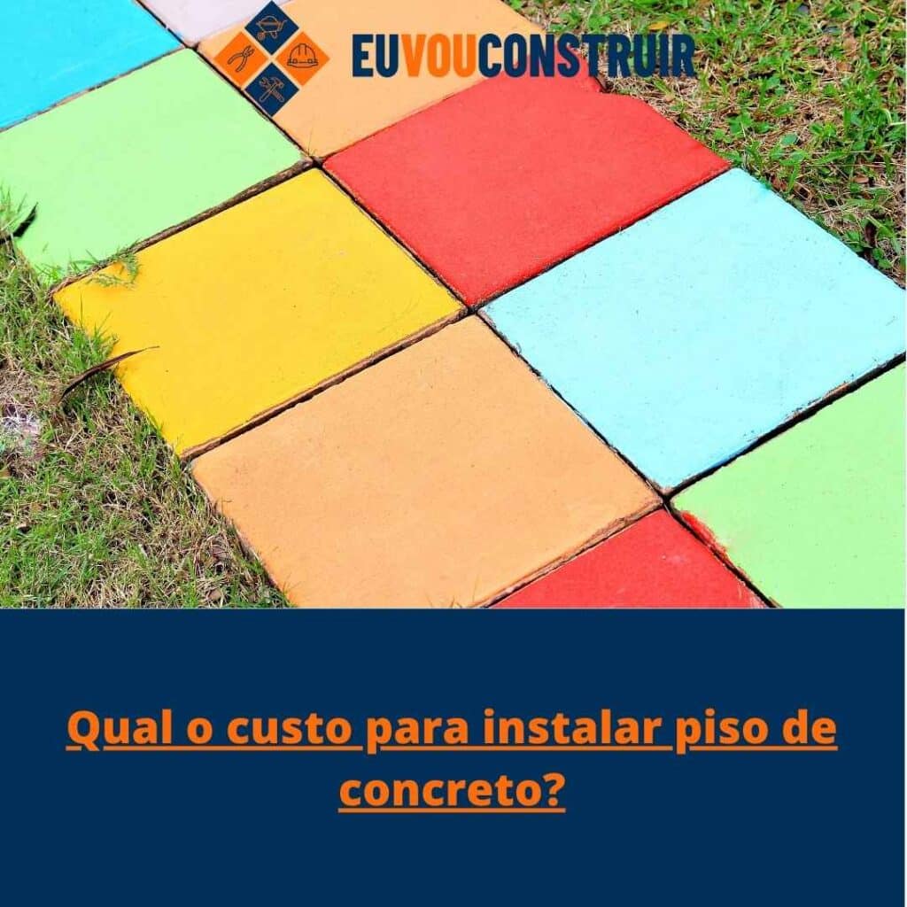 Qual o custo para instalar piso de concreto?