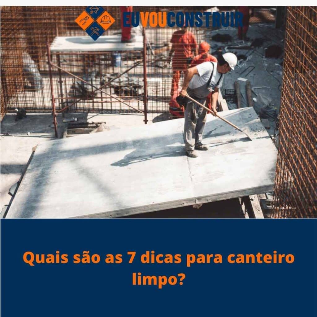 Quais são as 7 dicas para canteiro limpo?